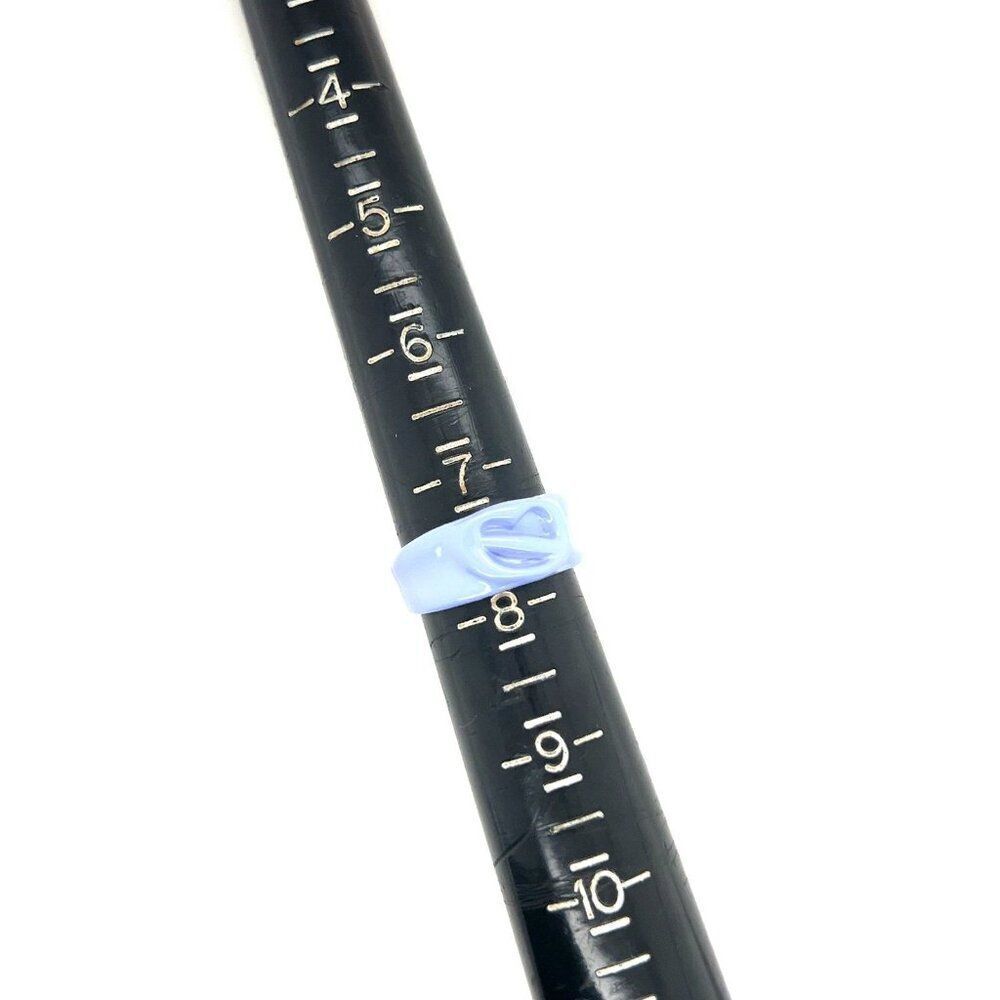 Blue Heart Open Back Ring - Picture 3 of 3